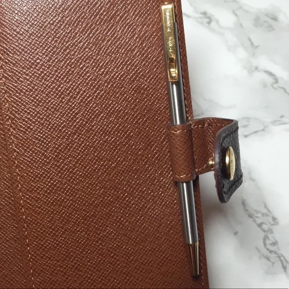 Fit Louis Vuitton PM & MM Agenda 6 Ring Cove for LV Organizers: Pen/Paper Bundle - Picture 5 of 8